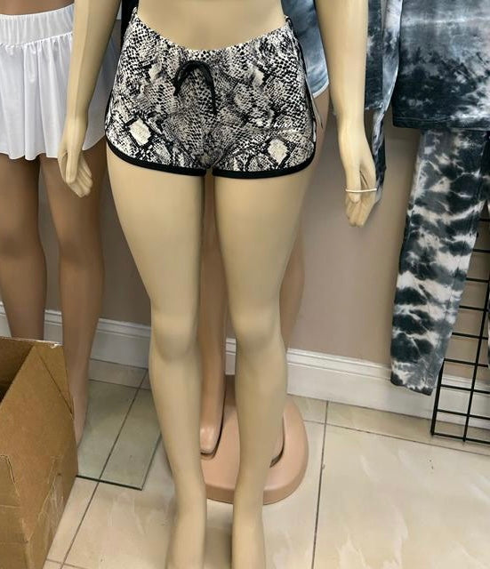 Women's Printed Running Shorts Casual Short Activewear Athletic Workout Shorts