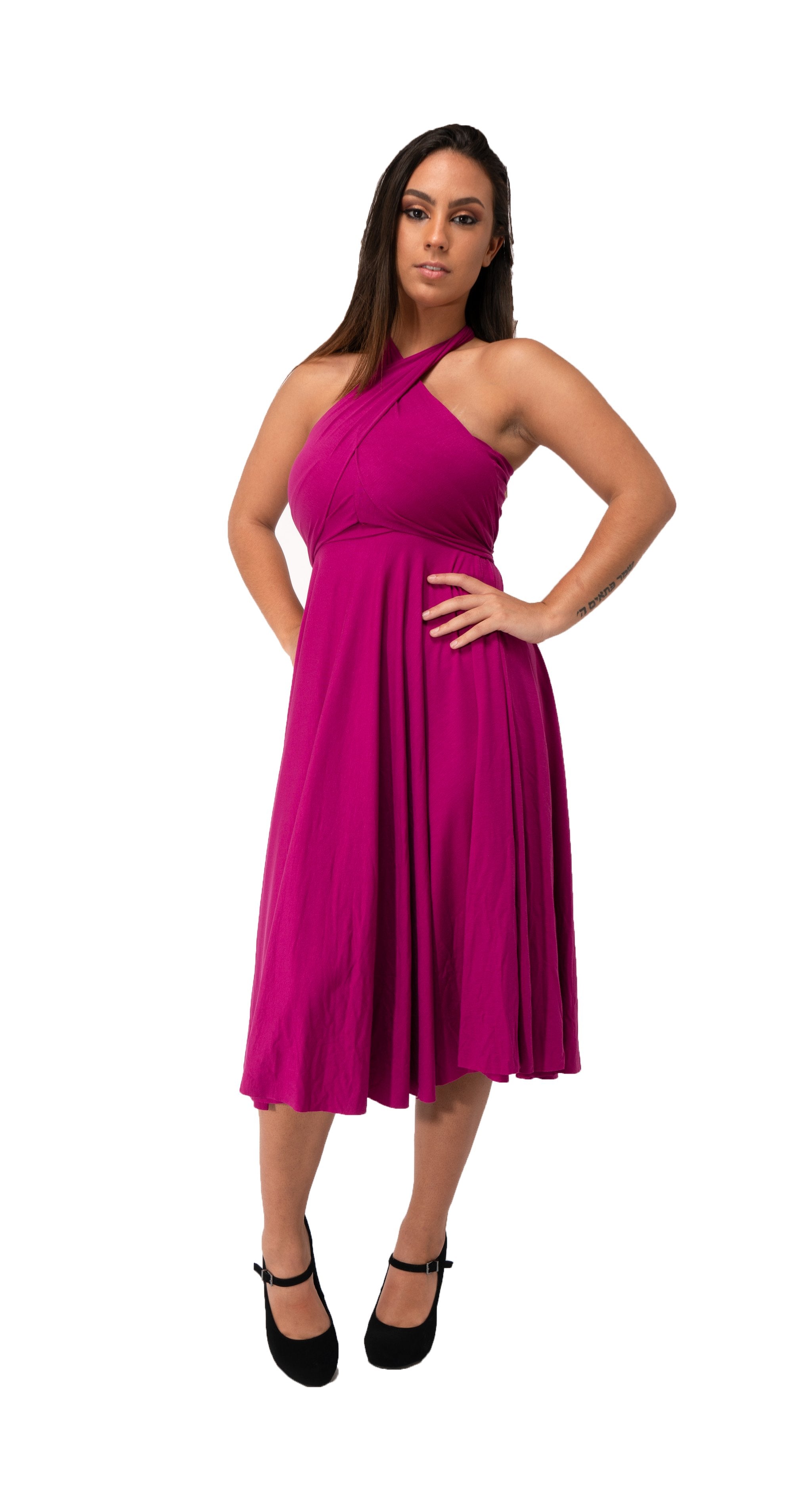 MAGNETA  8-IN-1 CONVERTIBLE DRESS POLYESTER