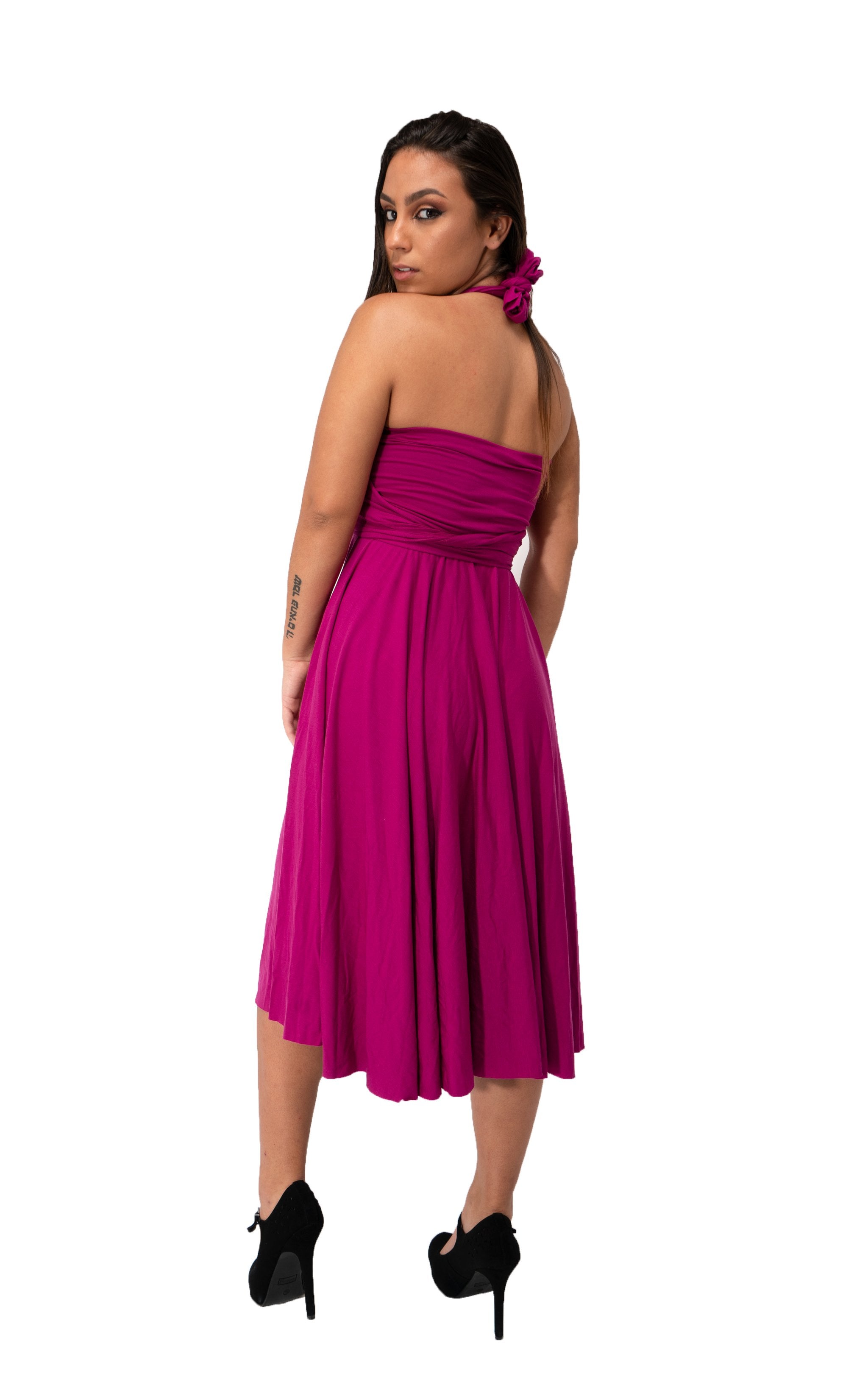 MAGNETA  8-IN-1 CONVERTIBLE DRESS POLYESTER