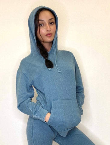 Women's Hooded Soft Touch Ladies Loungewear Hoodie Sweatshirt Top Long sleeve